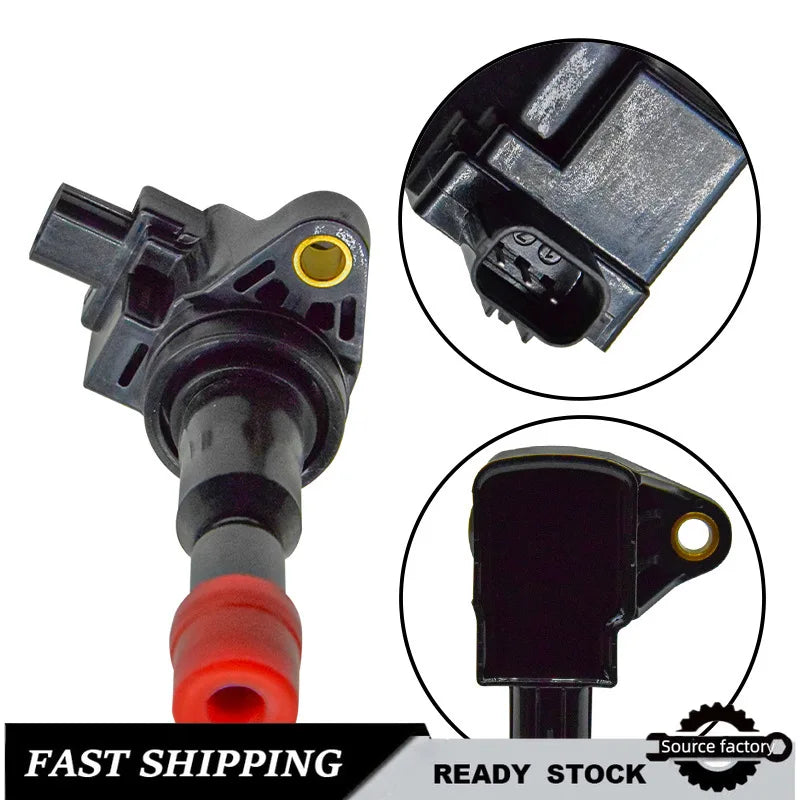 4 PCS Ignition Coil 30520PWC003 30520PWC013 30520PWCS01 UF581 for Fit Easy Installation Fast Shipping
