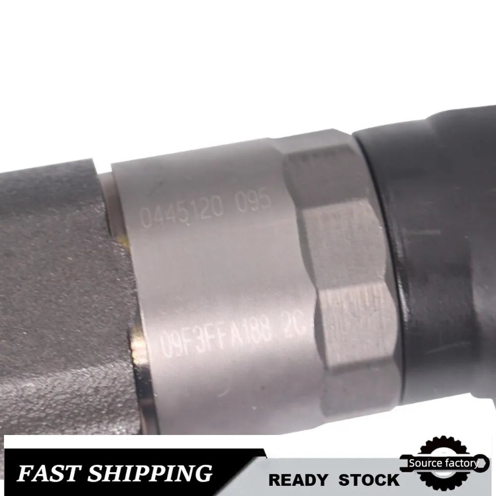 Fuel Injector Common Rail Injector Assembly 0445120095 for Toyota 0986435636 23670-E0243 -High Flow Car Accessories