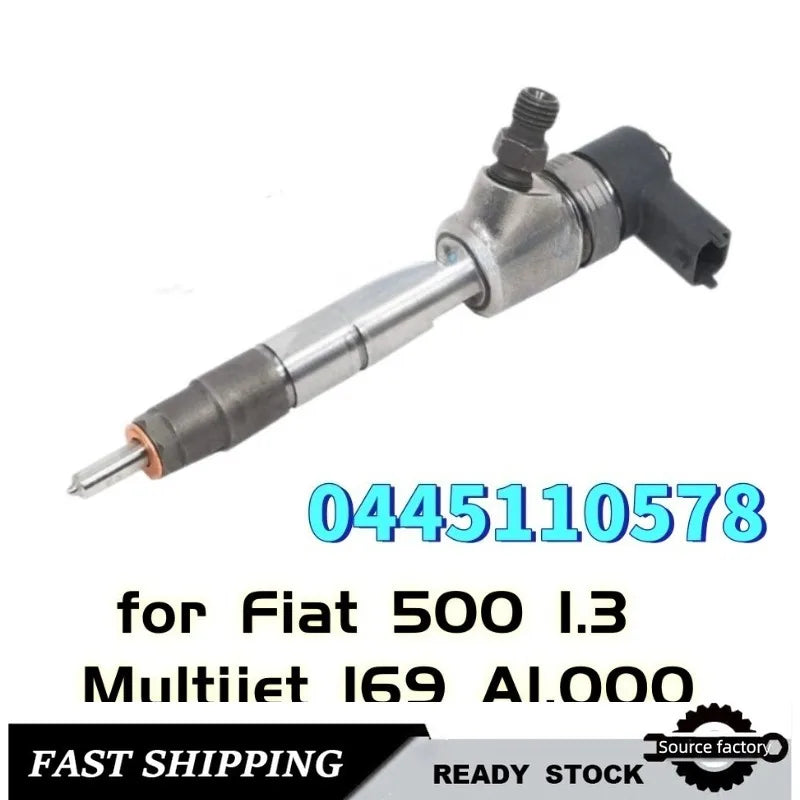 0445110578 Fuel Injector for Fiat Volvo 2,4 D5 AWD D5244T 36050288-Low Emission Fast Shipping