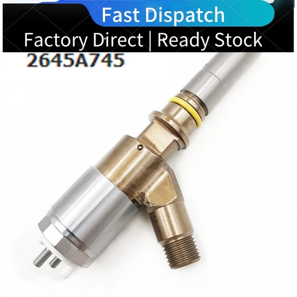 Common Rail Injector320d Excavator Injector 2645A745 Fuel Common Rail Assembly for CARTER Engine-car Accessories Fast Delivery