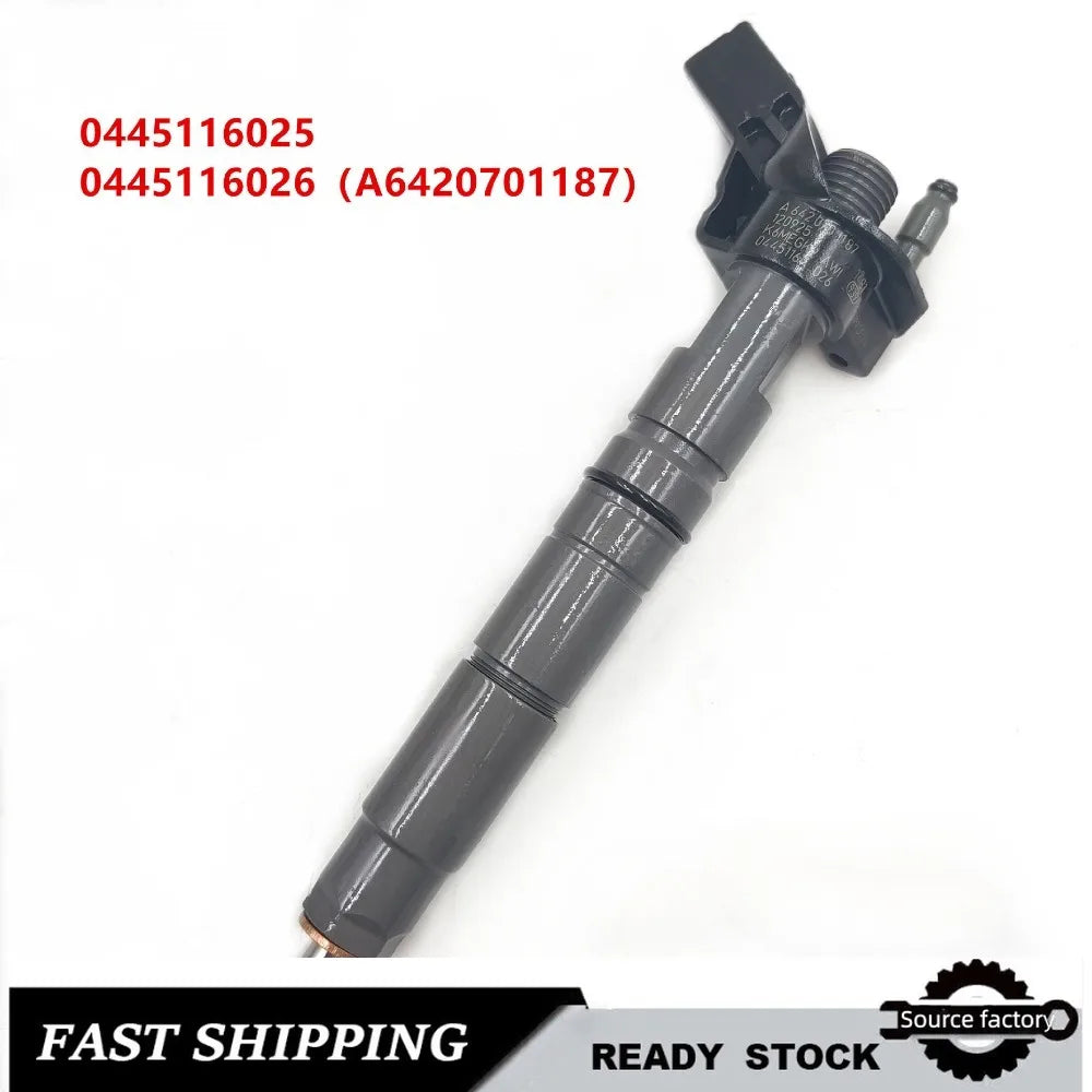 Fuel Injector Nozzle Common Rail Injector 0445116026 (A6420701187) 0445116025 for BMW Precision Engineering Fast Shipping