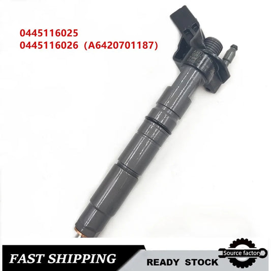 Fuel Injector Nozzle Common Rail Injector 0445116026 (A6420701187) 0445116025 for BMW Precision Engineering Fast Shipping