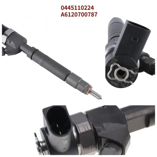 0445110224 A6120700787 Common Rail Diesel Fuel Injector for MERCEDES-BENZ-Low Emission Fast Shipping