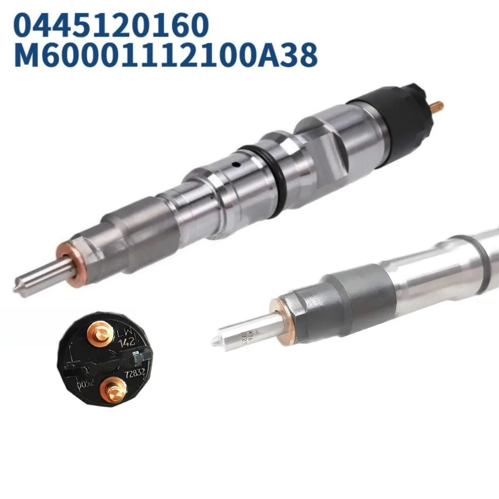 Fuel Injector0445120160 Diesel Fuel Injector  for Yuchai Jinlong Youth United and Other Bus Mechanical Engines Car Accessories