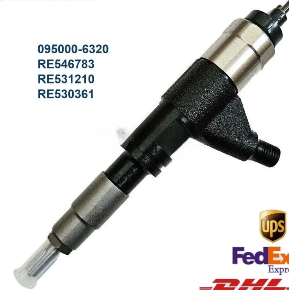 Common Rail Injector095000-6320  for John Deere RE546783 RE531210 RE530361-car accessories Fast Delivery