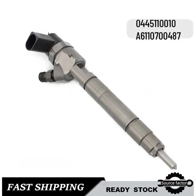 Fuel Injector 0445110010 0445110011 045110012 A6110700487 for Mercedes C200 C220 E200 E220 V200 V220-Low Emission Fast Shipping