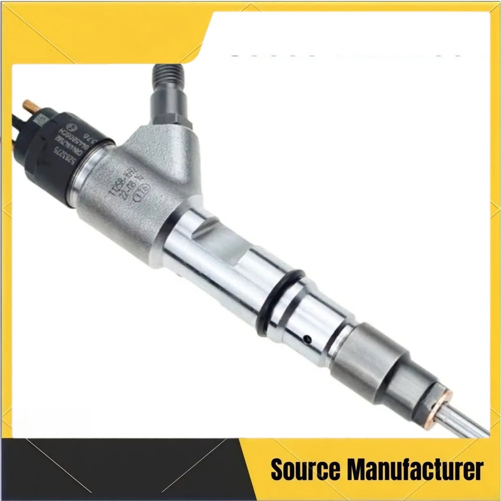 Fuel Injector0445120372 Common Rail Fuel Injector for Yuchai Machinery S5000-1112100-A38-High FlowCar Accessories