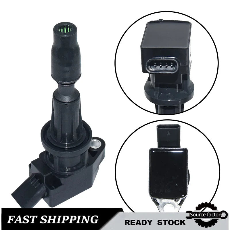 4 PCS Ignition Coil 27301-03HA0 for Kia Hyundai K3 Extreme Risestu, Elantra IX35 Lead Easy Installation Extremely Fast Shipping