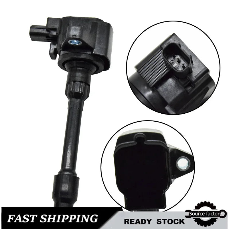 4 PCS for Honda Automobile Ignition Coil 30520-5R0-013 for Easy Installation and Fast Shipping