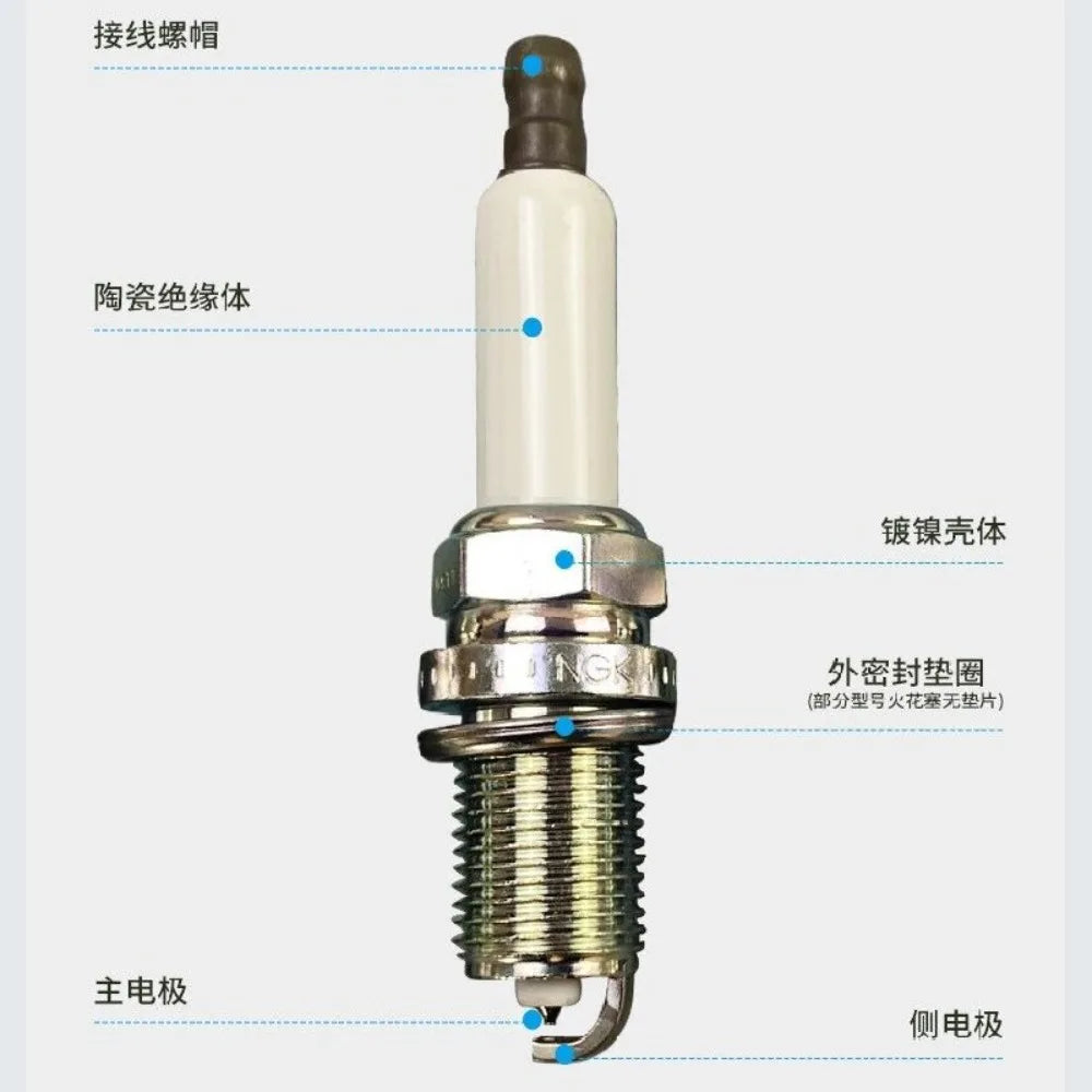LZKAR6AP-11 Spark Plug for Qida Yida New Sunshine Marchi