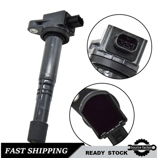 4 PCS for Honda Automobile Ignition Coil High Voltage Package 30520-R40-007 099700147 099700-148 Easy Installation Fast Shipping