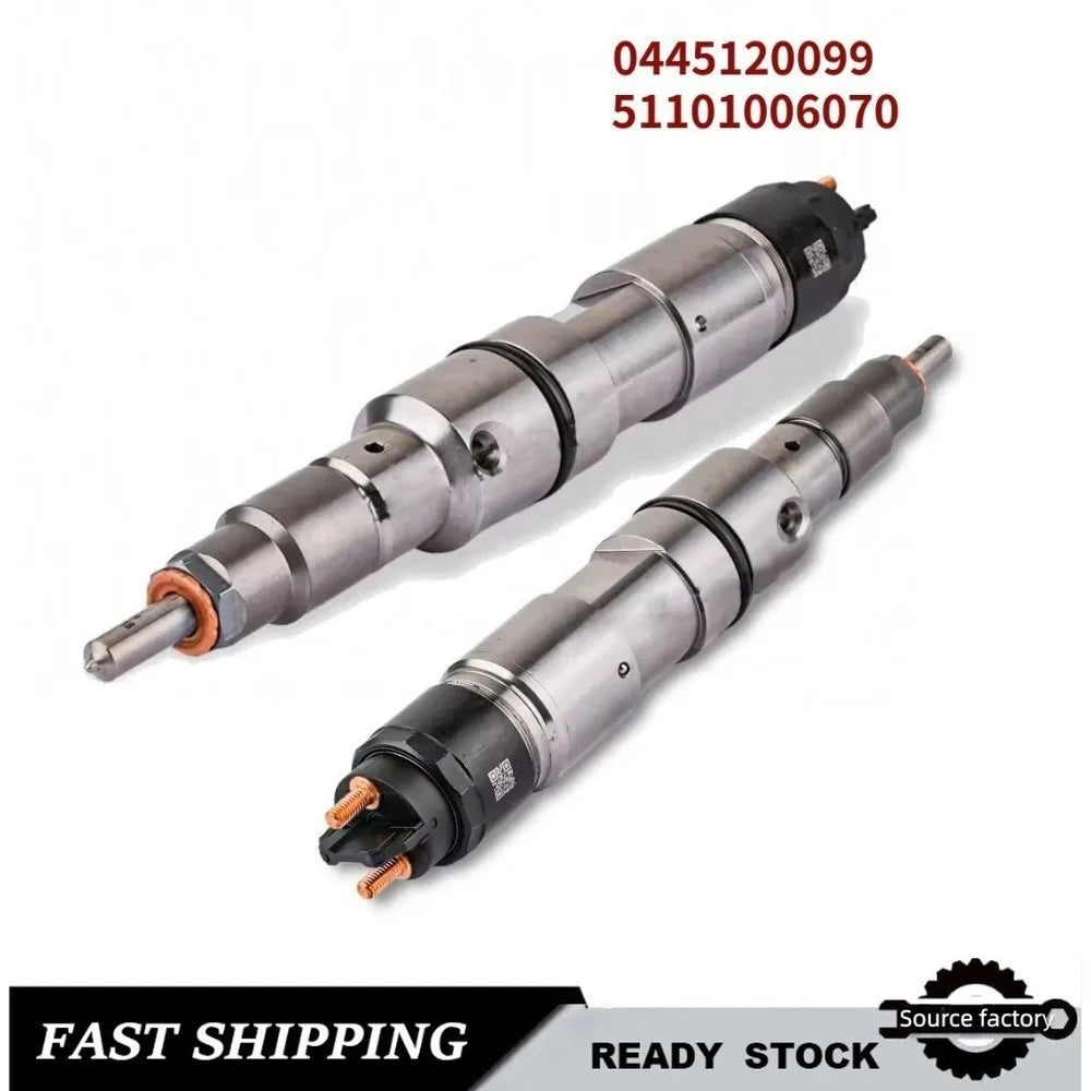 Fuel Injector0445120099/120148 51101006070 Diesel Fuel Injector for MAN D0834LFL5 TGL TGM Truck-High FlowCar Accessories