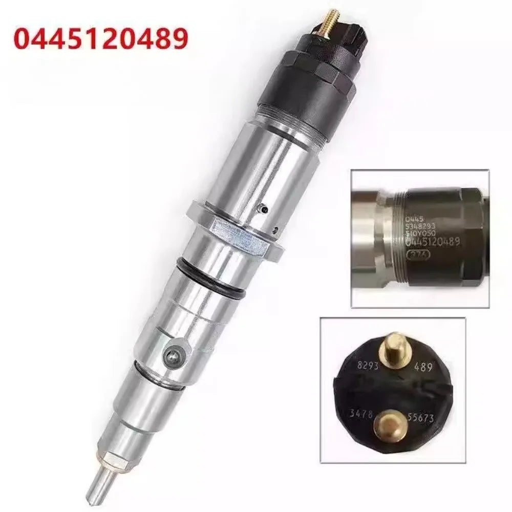 0445120489 High pressure common rail injector assembly, suitable for Dongfeng Cummins ISLE8.9 engine