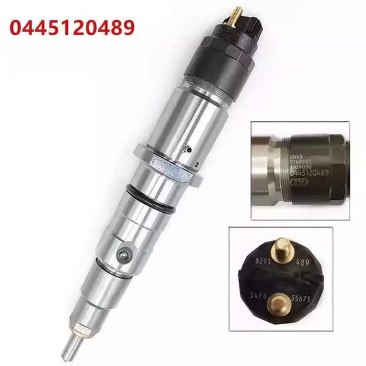 0445120489 High pressure common rail injector assembly, suitable for Dongfeng Cummins ISLE8.9 engine