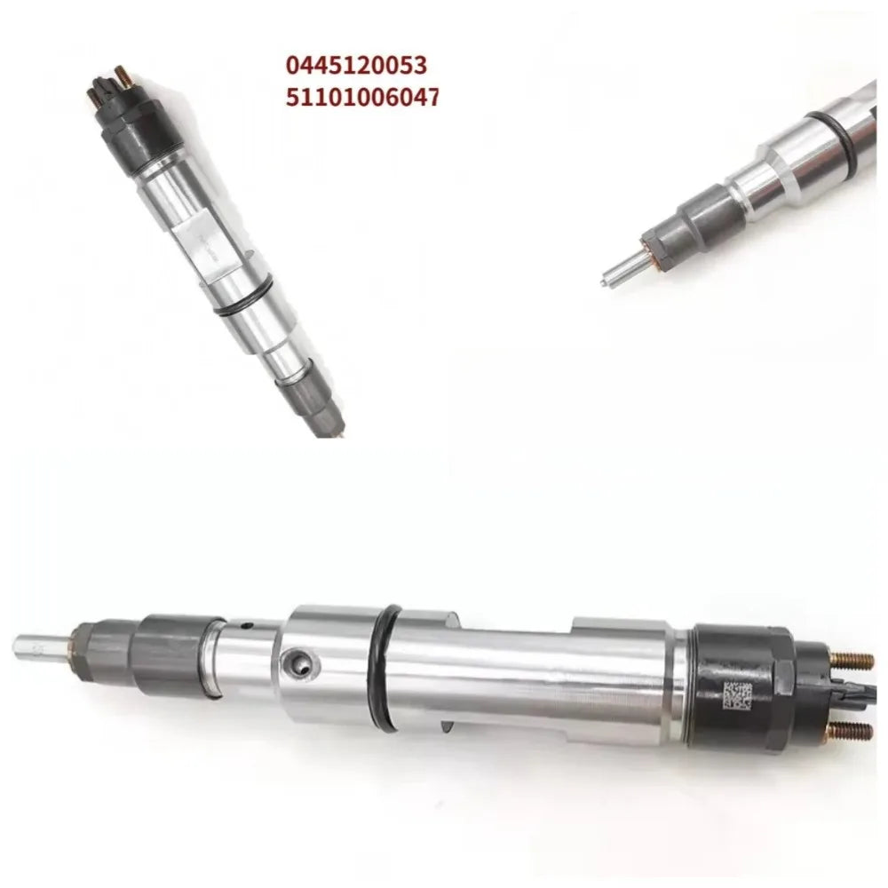 Fuel Injector51101006047 0445120053 Diesel Common Rail Fuel Injector for MAN TGA TGL TGM-High FlowCar Accessories