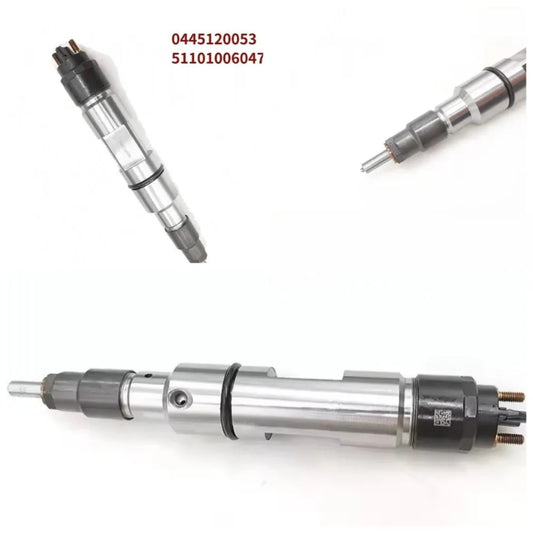 Fuel Injector51101006047 0445120053 Diesel Common Rail Fuel Injector for MAN TGA TGL TGM-High FlowCar Accessories