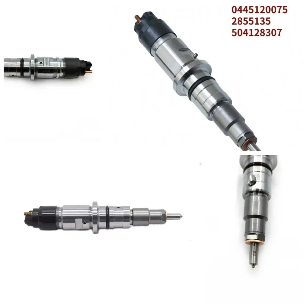 Fuel Injector2855135 504128307 0445120075 Common Rail Injector for Iveco-Fiat Holland-High FlowCar Accessories