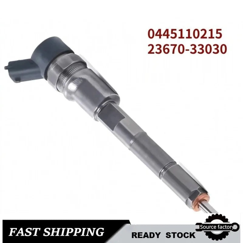 Diesel Common Rail Fuel Injector 0445110215 23670-33030 for Toyota -Low Emission Fast Shipping