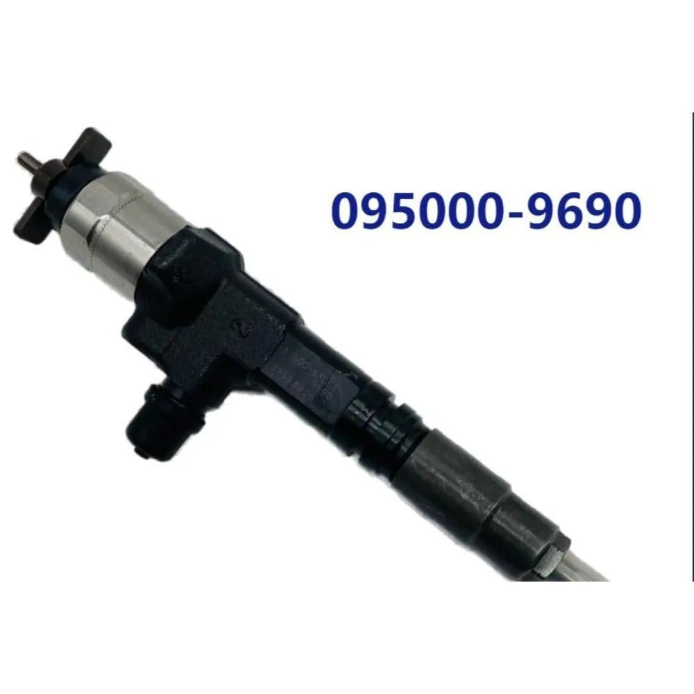 Common Rail Injector095000-9690 Diesel Fuel Injector 1J500-53051 Suitable for Kubota V3800T 3.8L L 095000-6800-car accessories
