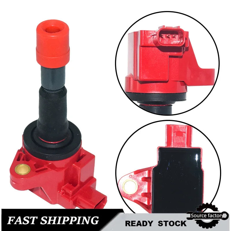 4 PCS Ignition Coil 30520 RB0 003 30520 RB0 S01 UF626 for Fit Concept Front Fan Easy Installation Fast Shipping