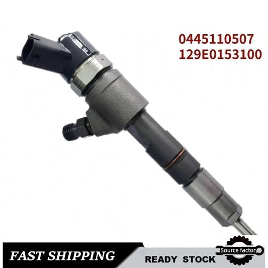0445110507 129E0153100 Common Rail Diesel Fuel Injector for Yanmar Engine Truck -Low Emission Fast Shipping