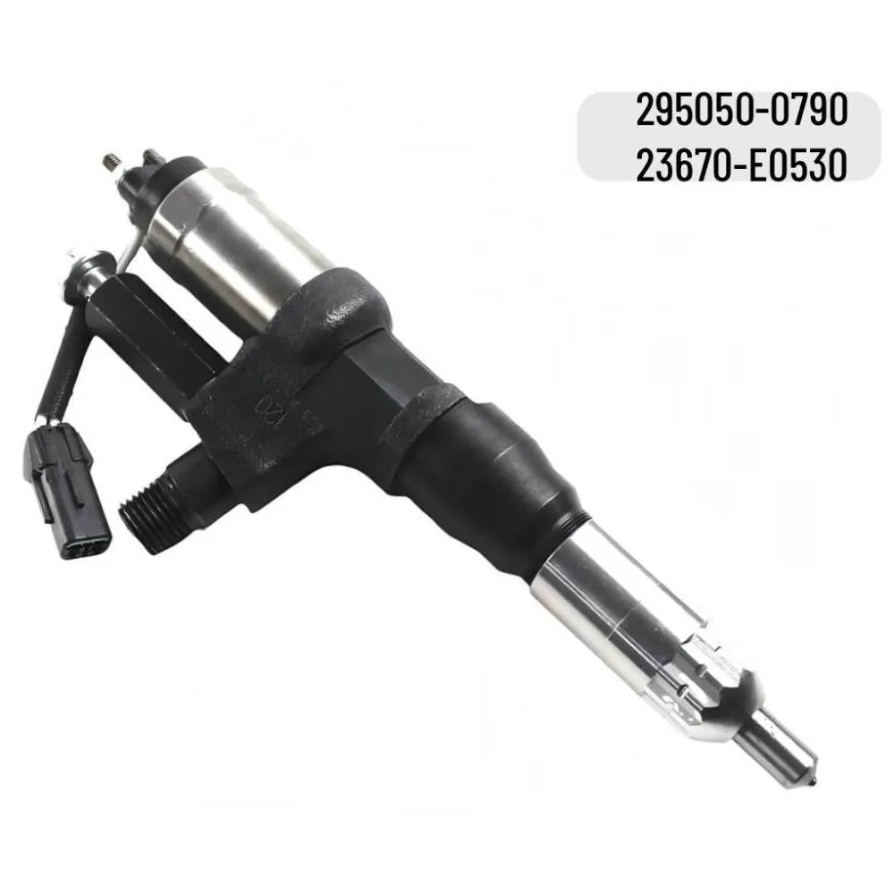 Common Rail Injector295050-0790/0230/23670-E0530 Fuel Injector Assembly for Hino J08E Engine Excavator Parts-car Accessories