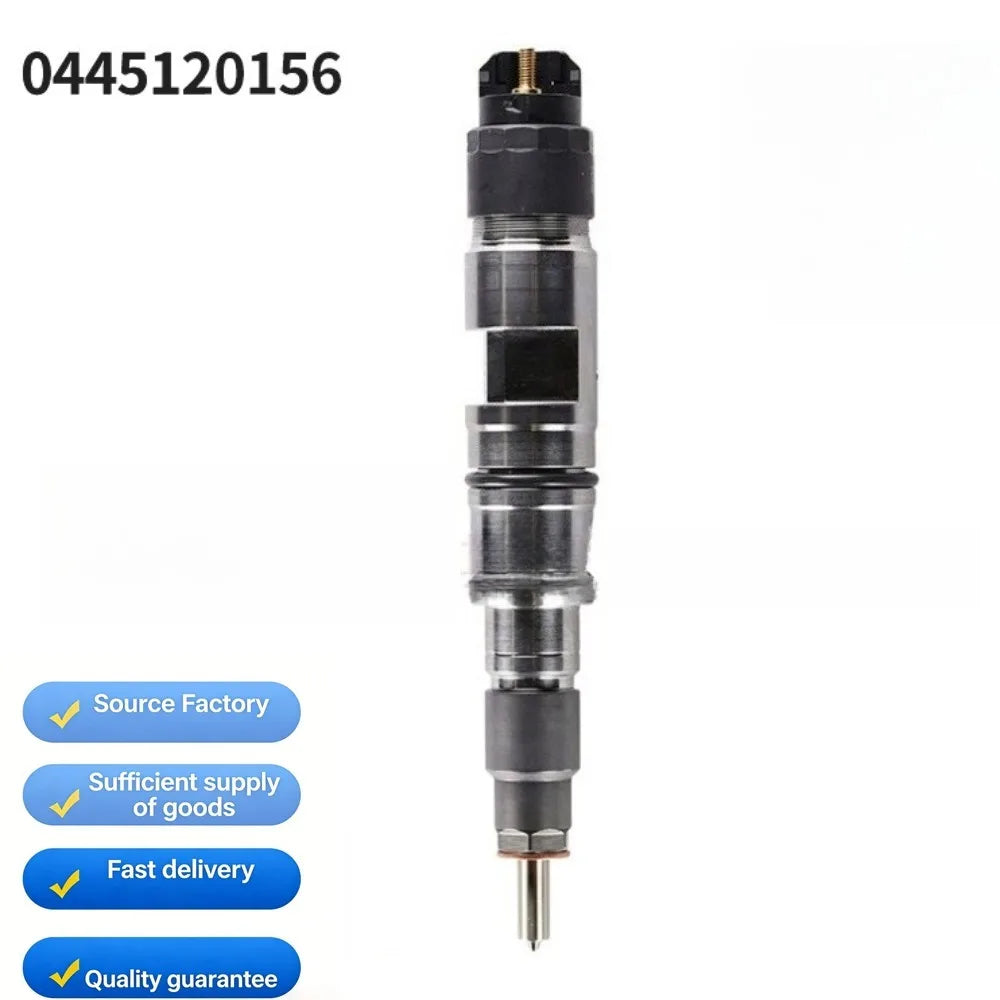 Fuel Injector Diesel Injector Assembly 0445120156/120290/120434 for Yuchai BL_6Cyl_YC6 Euro 4 Bus High Flow Car Accessories