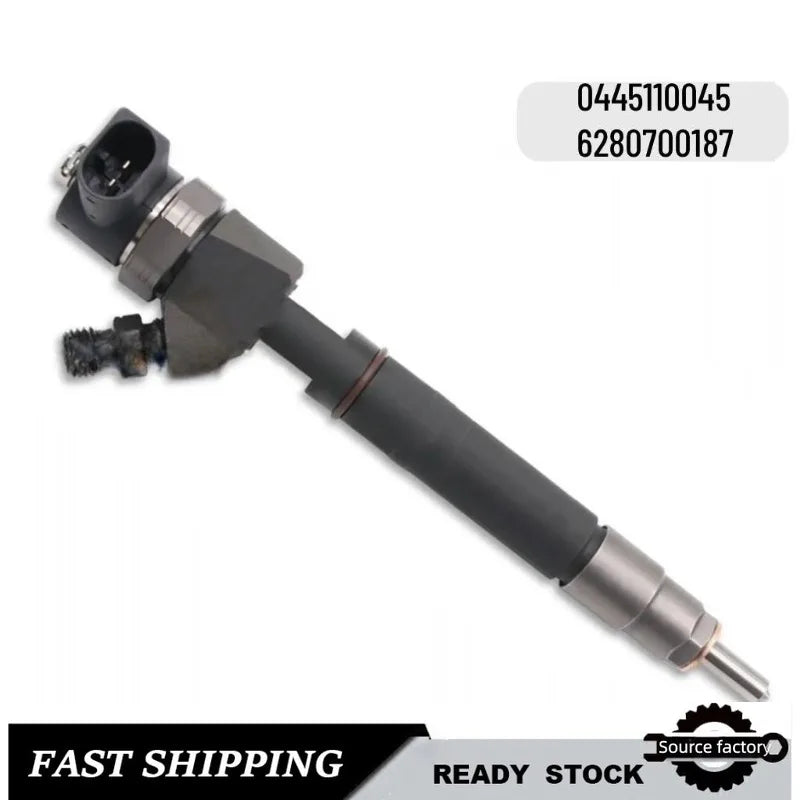 Fuel Injector 0445110045 6280700187 for Mercedes C 200 CDI 2.2L Diesel A OM646-Low Emission Fast Shipping