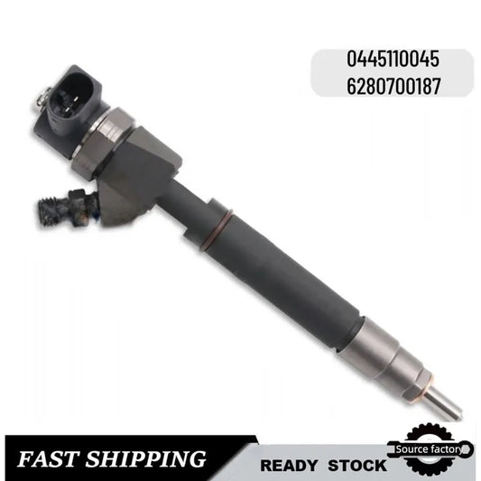 Fuel Injector 0445110045 6280700187 for Mercedes C 200 CDI 2.2L Diesel A OM646-Low Emission Fast Shipping