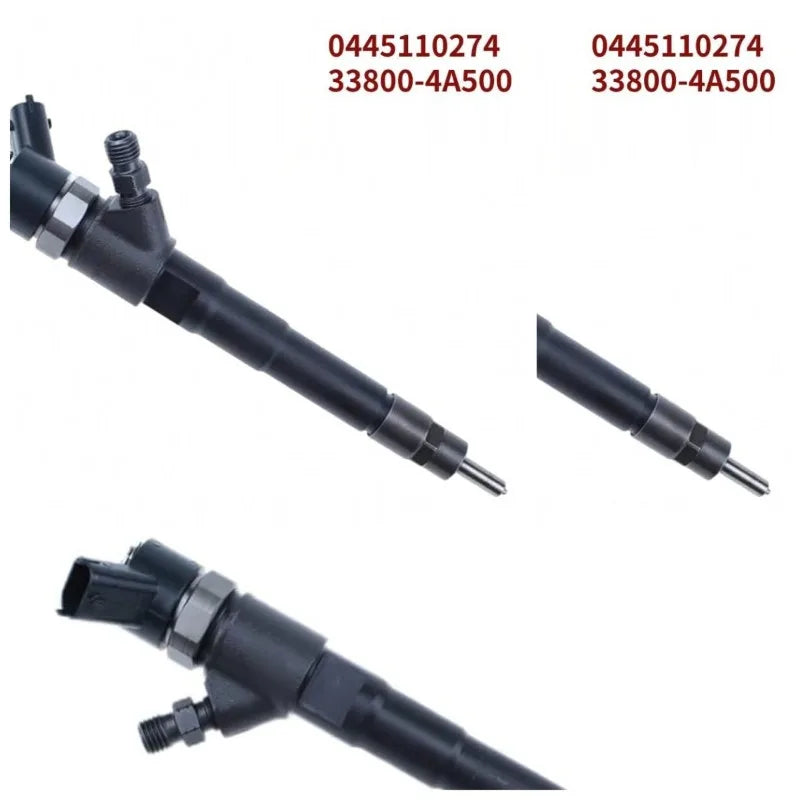 Fuel Injector 0445110274 33800-4A500 for Hyundai iLoad iM 2.5L CRDi Kia Sorrento - Low Emission Fast Shipping