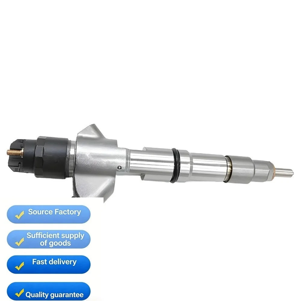 Fuel Injector 0445120227 Common Rail Fuel Injector for Weichai WP12 Delong 612600080977 Injection Valve-High FlowCar Accessories