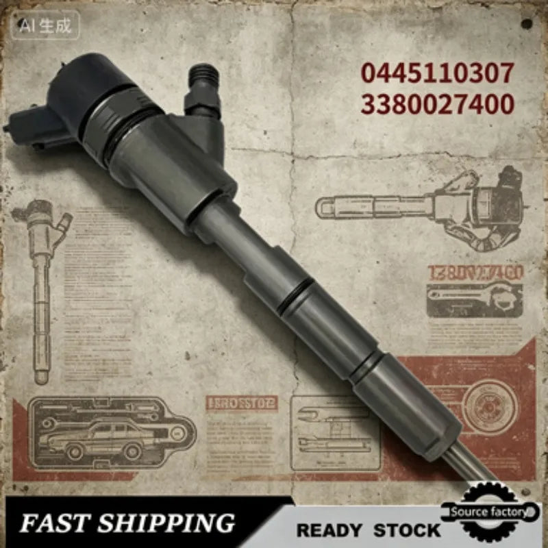 0445110072 Diesel Injector for Mercedes C200 E200 E270 2.2 2.7 CDI A6110700987-Low Emission Fast Shipping