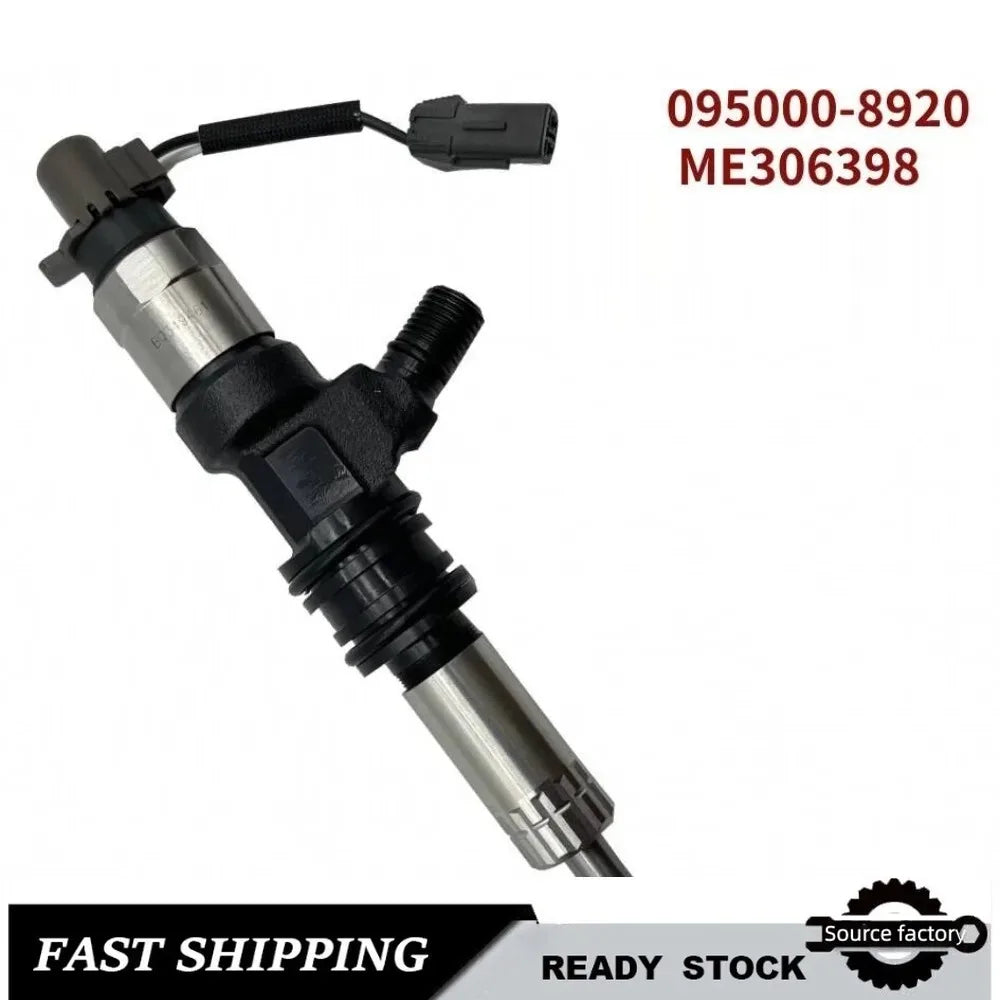 Common Rail Injector Diesel Fuel Injector ME306398 095000-8920 for Mitsubishi Fuso6M60 Wheel Loader Car Accessories FastDelivery