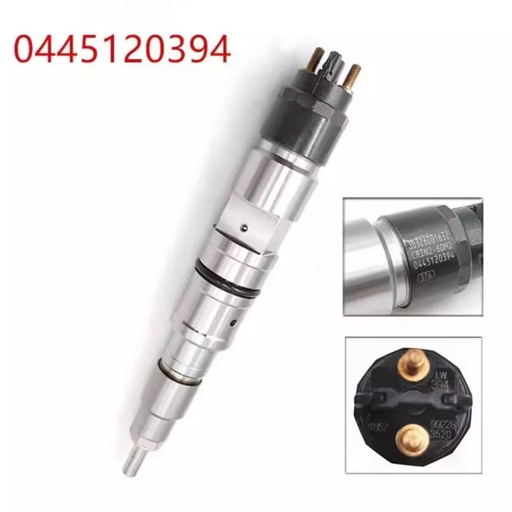 0445120394 high-pressure common rail injector assembly for Jiefang J6 Aowei 390 hp In-stock shipped immediately