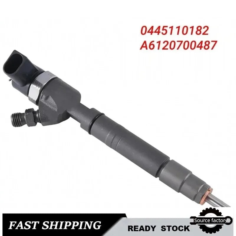 Common Rail Fuel Injector 0445110182 A6120700487 for Mercedes Benz Sprinter-Low Emission Fast Shipping