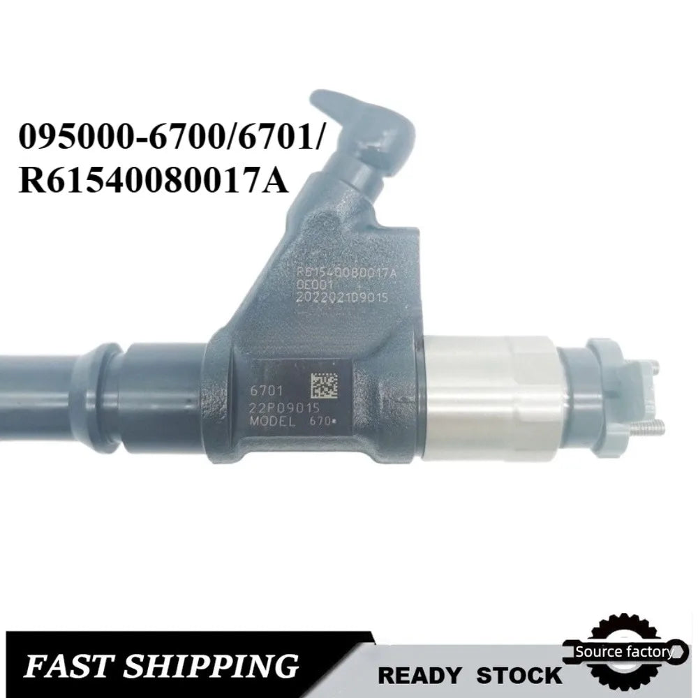 Common Rail Injector Diesel Injector095000-6700/6701/R61540080017A for HOWO ChineseTruck Ssangyong-car Accessories Fast Delivery