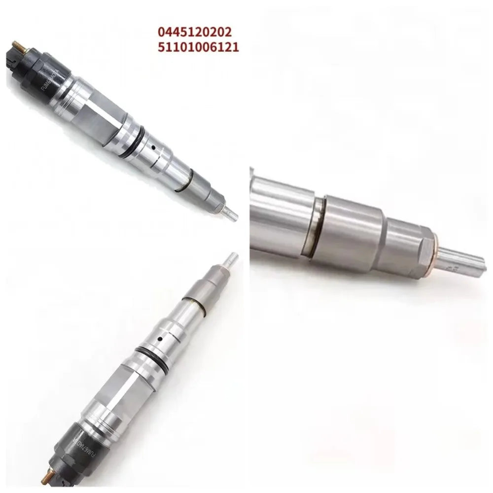 Fuel Injector0445120202/120281 51101006121 Common Rail Diesel Fuel Injectors for MAN TGS TGX-High FlowCar Accessories
