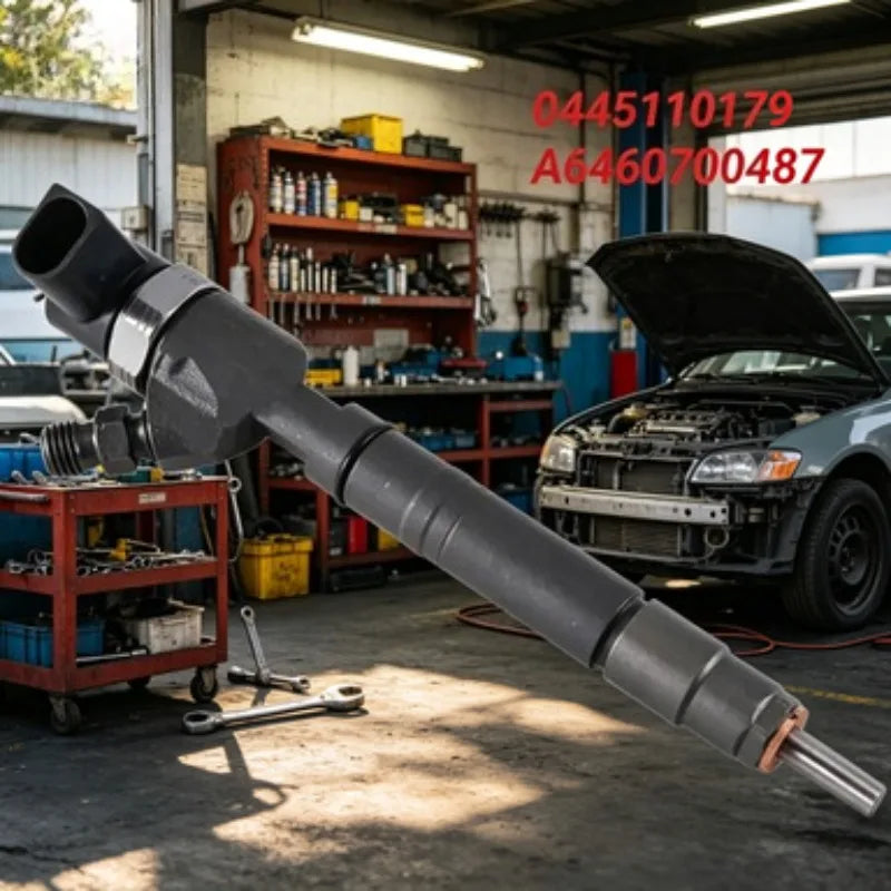 0445110179 A6460700487 Fuel Injector for Mercedes Viano 2.0d OM646 DE22LA W639-Low Emission Fast Shipping