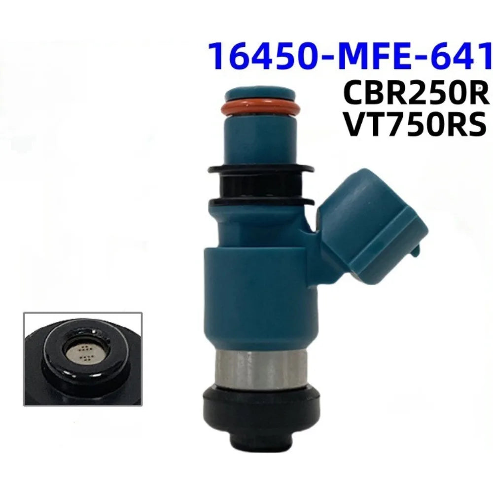 16450-MFE-641 Motorcycle Fuel Injection Nozzle for Honda CBR250R CBR300Rmotorcycle parts Fast Shipping