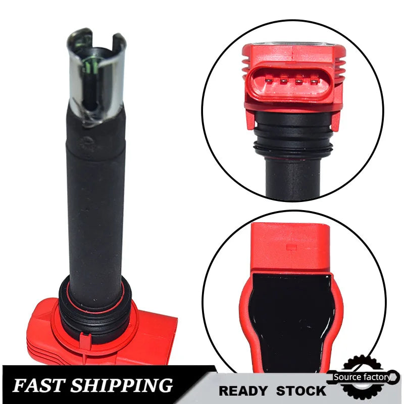 4 PCS Ignition Coil 06H-905-115 06H-905-115A 06H-905115B for Audi Volkswagen Easy Installation Fast Shipping