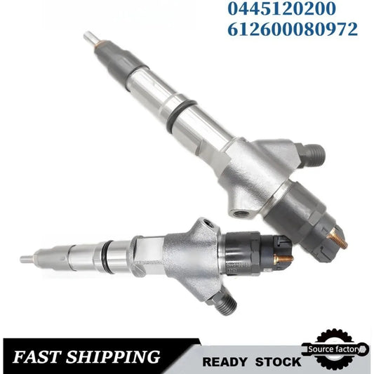 Fuel Injector0445120200 High Performance Diesel Fuel Injector for WEICHAI WD10 612600080972 -High FlowCar Accessories