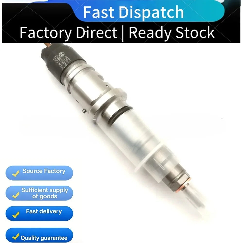 Fuel Injector Common Rail Injector 0445120232 Dongfeng, Renault, Engine Common Rail Injector High FlowCar Accessories