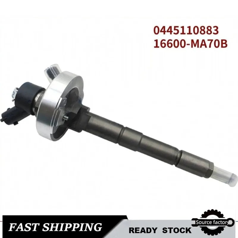 0445110883 16600-MA70B Common Rail Diesel Fuel Injector for Nissan Low Emission Fast Shipping