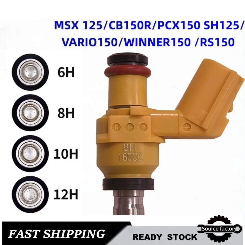 16450-KVB-S51 Motorcycle Fuel Injector for Honda MSX125 CB150R PCX150 SH125 VARIO150 motorcycle parts Fast Shipping