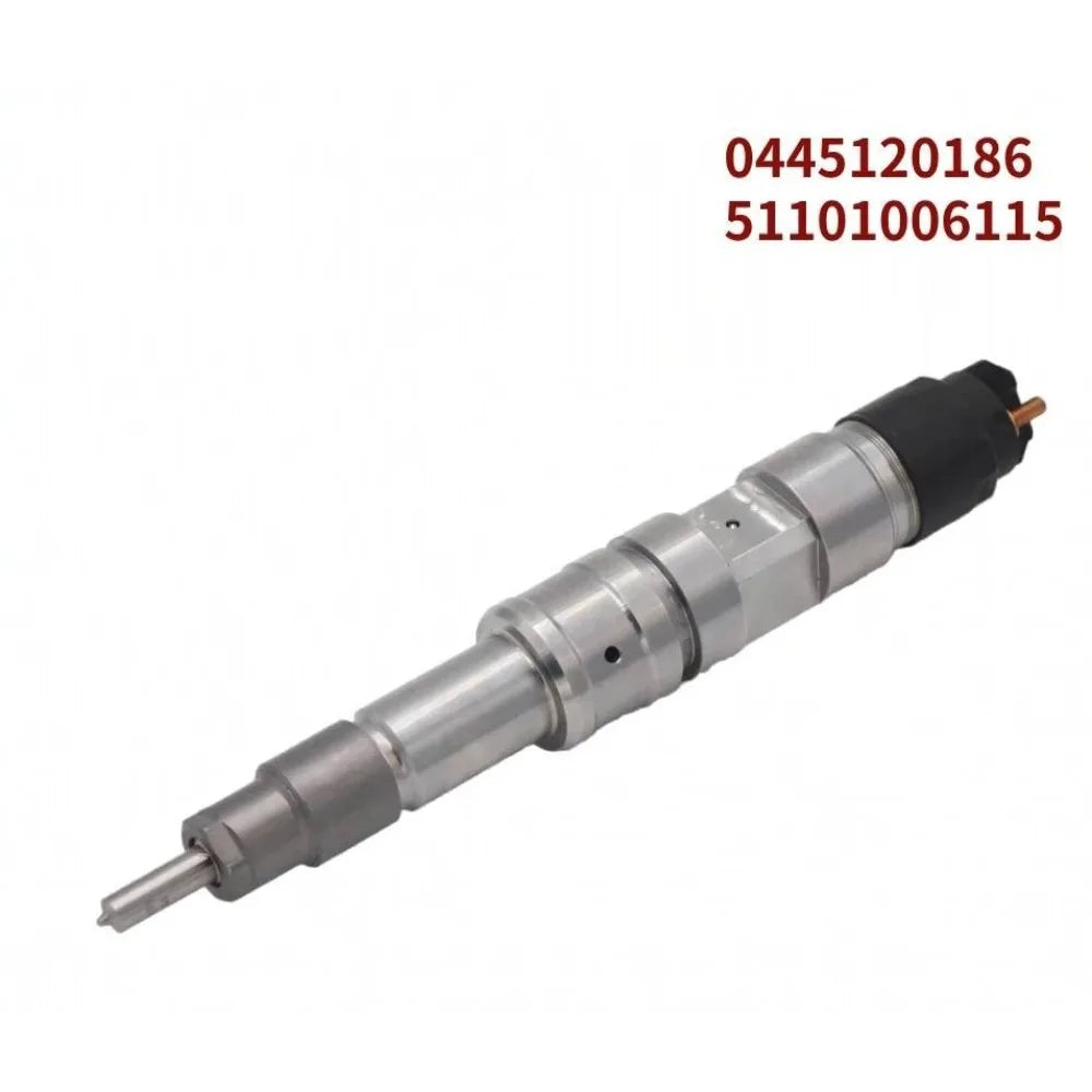 Fuel Injector 0445120186/120308 51101006115 Common Rail Diesel Fuel Injector for MAN TGL TGM-High FlowCar Accessories