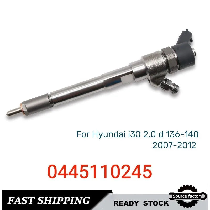 0445110245 33800-27400 Diesel Fuel Injector for Hyundai Kia-Low Emission Fast Shipping