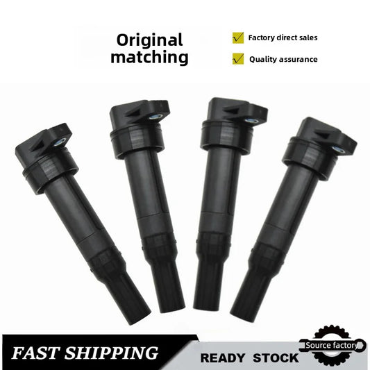 4 PCS Auto Ignition Coil 27300-2E00 for Hyundai Langdong Sonata Tusheng Smart Run Easy Installation Fast Shipping
