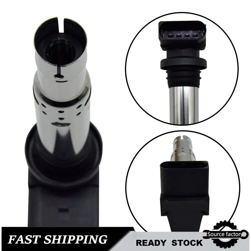 4 PCS Ignition Coil 036905715F 036905715G 07P905715 for Volkswagen Audi Easy Installation Fast Shipping