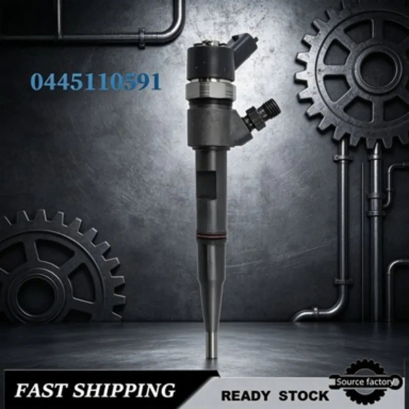 0445110591 Electronic Injection, Diesel Fuel Injector for Leno -Low Emission Fast Shipping