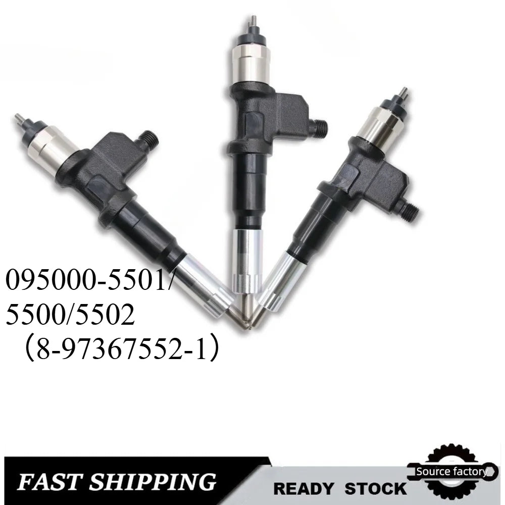 Common Rail Injector095000-5501/5500/5502 Diesel Injectors for ISUZU 4HK1 6HK1 8-97367552-1-car accessories Fast Delivery